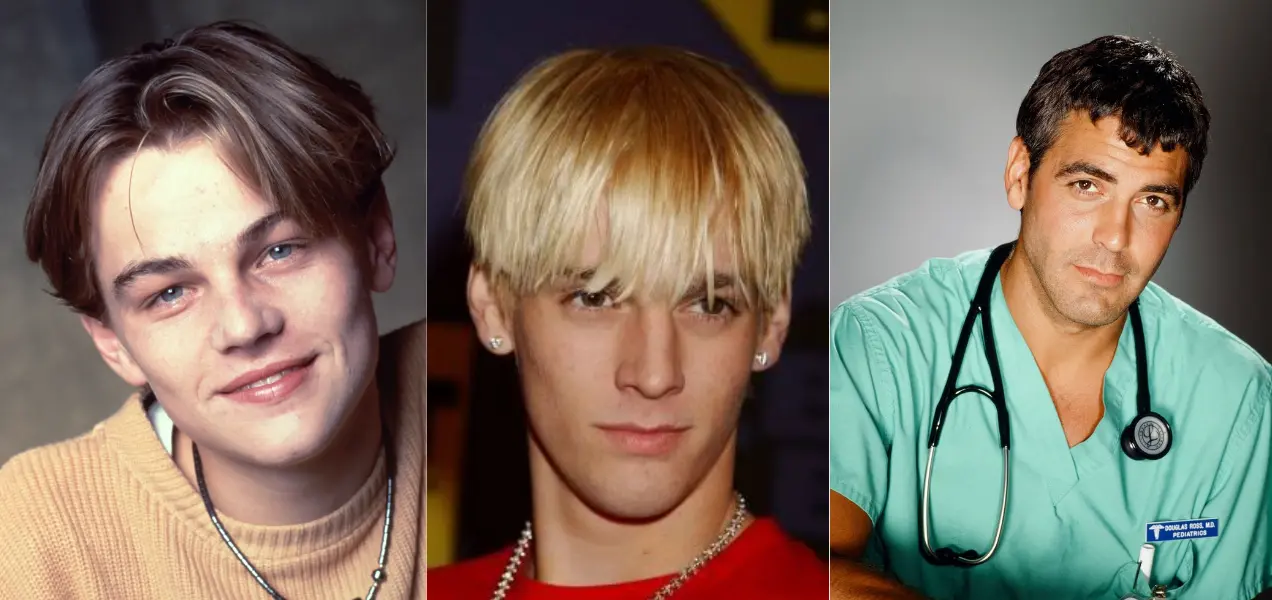 Man’s Hairstyles in 90s Beauty